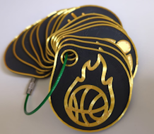 Picture of 3d-printed champ badges